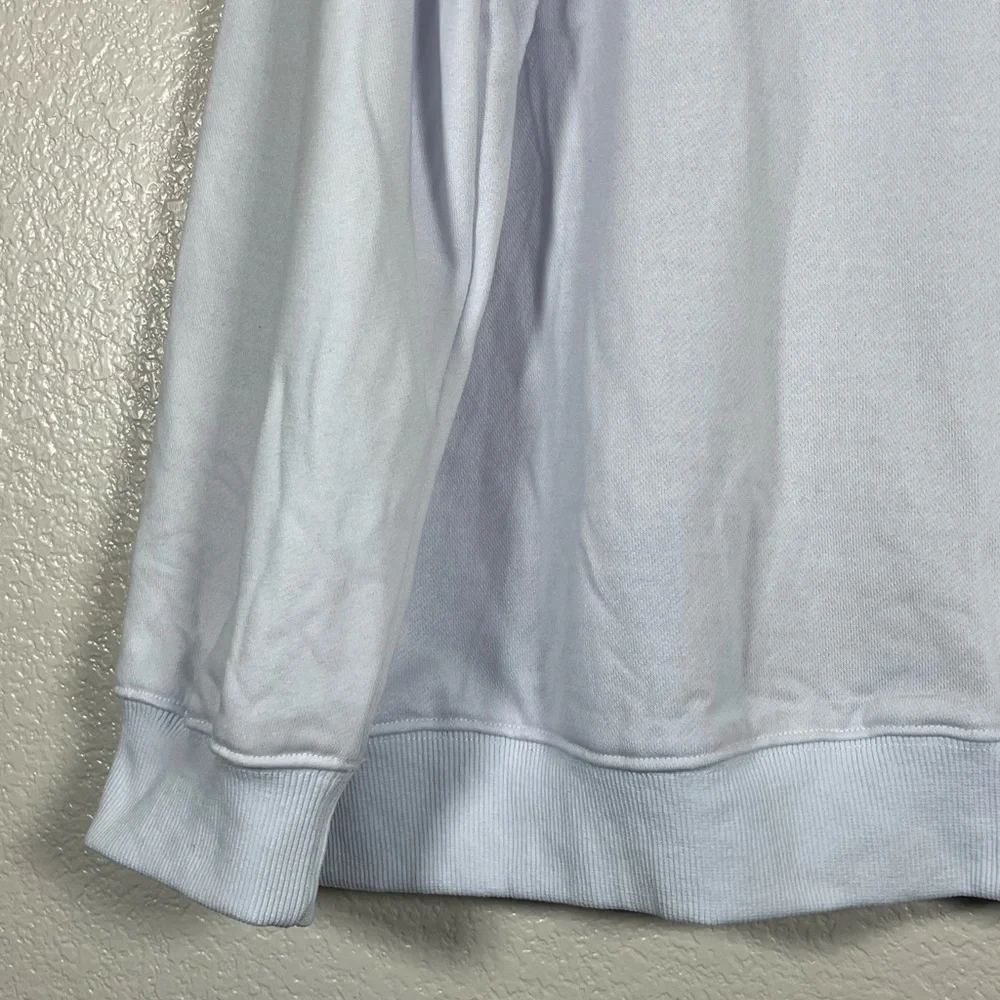 White “Merry and Bright” sweater, size 2X - Picture 4 of 5